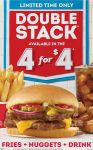 Wendy’s beefs up 4 for $4 deal