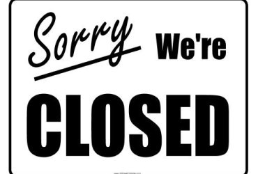 NYC restaurants closed