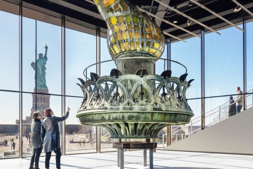 new Statue of Liberty museum