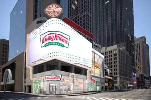 Krispy Kreme opening a store in Times Square