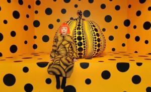 Kusama show at NYBG