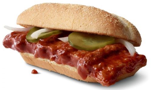 McDonald's McRib Sandwich_40th Anniversary