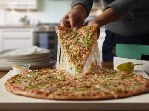 Papa Johns NY Style pizza